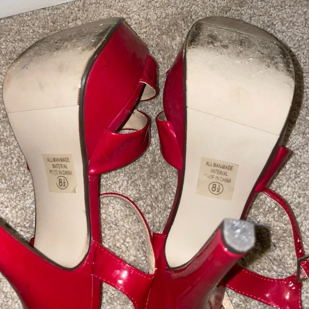 Delicious Brand Platform Red Heels